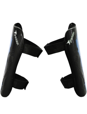 Precision Origin.0 Strap Shin Pads - Blk/Blue